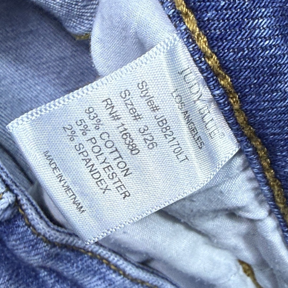 Judy Blue Light Blue High-Rise Distressed Jeans - Picture 4 of 10